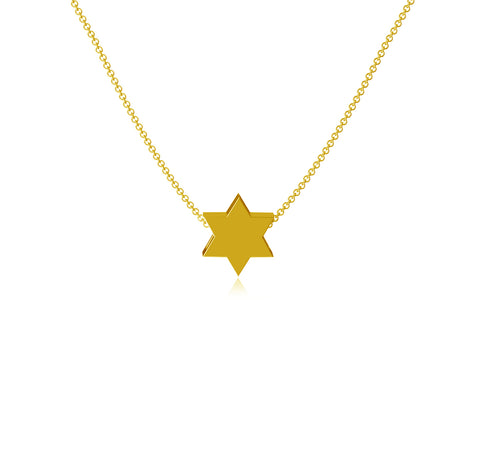 Star Pendant Necklace - Gold Plated