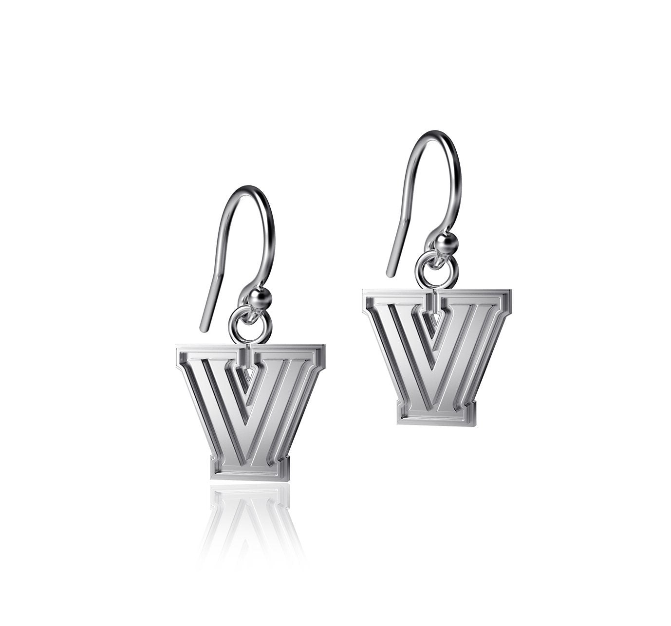 Louis Vuitton Essential V Stud Earrings (Silver)