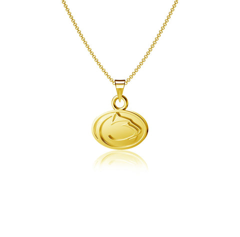 Penn State University Pendant Necklace - Gold Plated