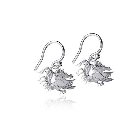 University of South Carolina Dangle Earrings - Silver