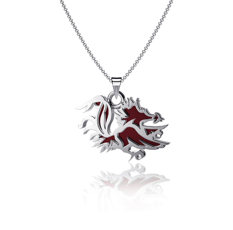 University of South Carolina Pendant Necklace - Enamel